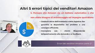 Gli errori più comuni dei venditori Amazon : Parte 2°