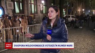 Mii de moldoveni au stat la coadă la referendum și să-și voteze președintele