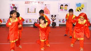 Boomro boomro song dance by preschoolers Daisy Montessori Annual Day 2023