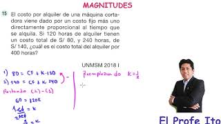 MAGNITUDES   EJERCICIO SAN MARCOS