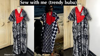 How to make a bubu dress (Easy sew Trendy bubu dresses)