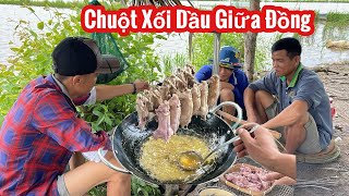 Độc Đáo "Chuột Xối Dầu" Giữa Cánh Đồng Nước Mênh Mông |Bông Lúa Đồng Tháp