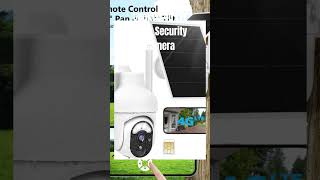 Motion Detection Alerts – Geekee 4G LTE Solar-Powered Security Camera with 2K HD & 360° View