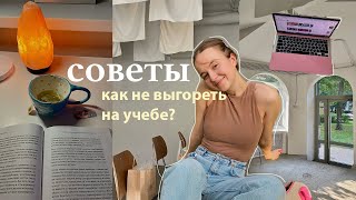 Как Не Выгореть На Учебе 🌱 СОВЕТЫ, которые нужно знать всем  ( про обучение, желания, эмоции )