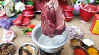 Miniature Chicken Liver Curry Recipe | Restaurant Style Chicken Kalija Recipe😋 | Mini cooking |