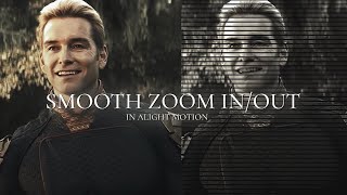 Smooth Zoom In/Out In Alight Motion | Alight Motion Easy Tutorial