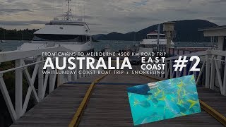 AUSTRALIA East Coast #2 Whitsunday Coast Boat Trip + Snorkeling