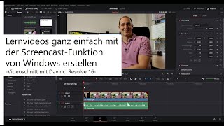 Lernvideos ganz einfach mit der Screencast-Funktion von Windows erstellen