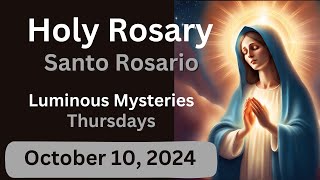 🌞 Easy Holy Rosary - Luminous Mysteries - Pray on Thursdays 🙏