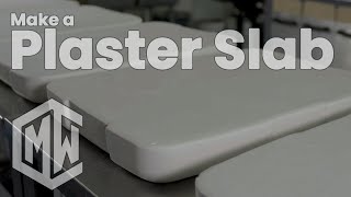 How to make a plaster slab for clay body testing | Ceramic Materials Workshop