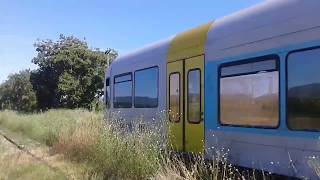 Train-spoting at Lilea station 30-7-2017