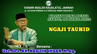 Ngaji " Tauhid " Ust. Drs. Nadjih Ihsan, M.Ag. Kajian Buka Puasa, 06 April 2024.