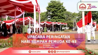 Upacara Peringatan Hari Sumpah Pemuda Ke-93