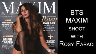 BTS Maxim Shoot with Rosy Faraci