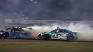 Dai Yoshihara in his Turn14 BRZ at Formula Drift Atlanta 2016