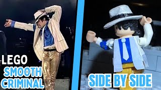 LEGO Smooth Criminal live | Side By Side Comparison