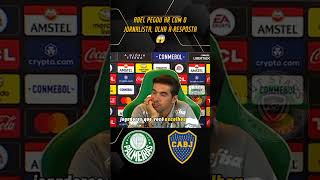 ABEL FERREIRA E  SUA ARROGÂNCIA NA COLETIVA APÓS DERROTA PARA O BOCA JR