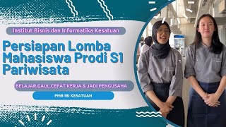 Persiapan Lomba Mahasiswa Prodi S1 Pariwisata