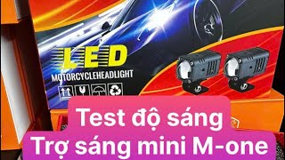 Test độ sáng mini M-one#trendingshorts #trosangmini