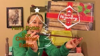 Christmas Harry Potter Box Unboxing - World of Wizardry