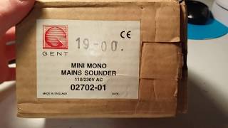 Gent Mini Mono siren unboxing