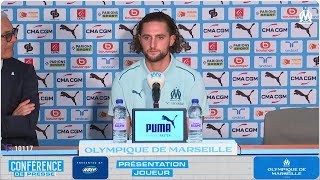 CONFERENCE DE PRESSE PRESENTATION ADRIEN RABIOT