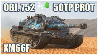 XM66F, Object 752 & 50TP prototyp • WoT Blitz Gameplay