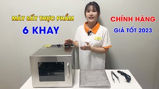 Máy Sấy Thực Phẩm Mini Gia Đình 6 Khay Chính Hãng | Giá Tốt Nhất Thị Trường 2023