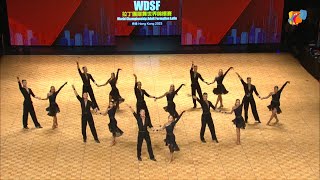 2023 WDSF World Formation Latin Final Hong Kong | Adagio (Ukraine)