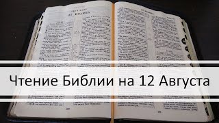 Чтение Библии на 12 Августа: Псалом 42, 1 Послание Тимофею 6, Книга Пророка Исаии 37, 38