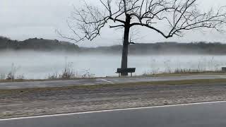 Winter Fog over Melton Lake Tennessee