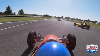 Formula Vee races at Indianapolis Motor Speedway