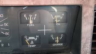 1985 Ford Bronco Cold Start