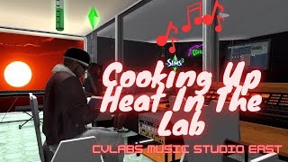 In CVLabs Studio Cooking up some Heat for A New Years Performance