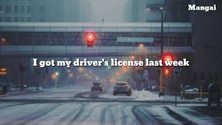 Olivia Rodrigo - drivers license (Lyrics)