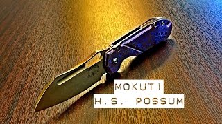 Horton Stout Blade 2016 Timascus Possum