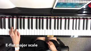 Scales: E-flat major