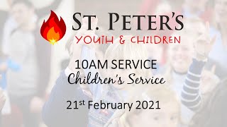 10:00am Children's Service,  21st February - Live (Luke 22:14-20)