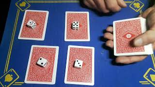 Hands off card at any number card trick tutorial