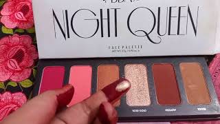 BBA by suleman Night Queen face palette honest review