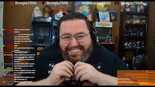 Boogie2988 says that he's a pervert, manipulates his audience into donating money, talks about S-E-X