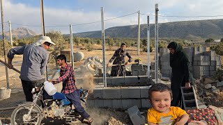 Our daily life and building a toilet for the building