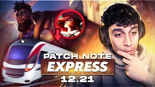 PATCH EXPRESS 12.21 - Dernier patch avant la pré-saison !!