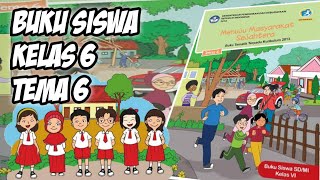 Buku Siswa Kelas 6 Tema 6 Menuju Masyarakat Sehat - File PDF