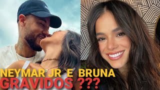 VEJA AGORA IMAGENS DA BRUNA E NEYMAR JR ANUNCIANDO QUE ESTÃO GRAVIDOS.