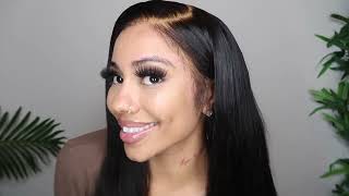 Straighten My Kinky￼ Lace Frontal Wig with Me | Luvwin Hair