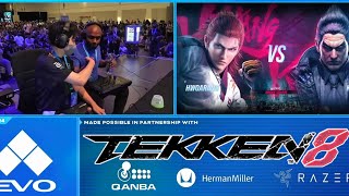 Evo 2024 - Top 24 | DpeedKicks (Hwoarang) vs Keisuke (Kazuya) Tekken 8