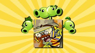 Я Прошел Plants vs Zombies 2 Используя Только Горохострелы