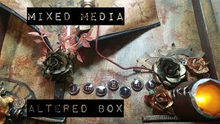 Steampunk Mixed Media Box-SOLD!