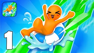 WaterPark Boys - Part 1 Stickman Manage Water Park- Gameplay Walkthrough(iOS, Android)